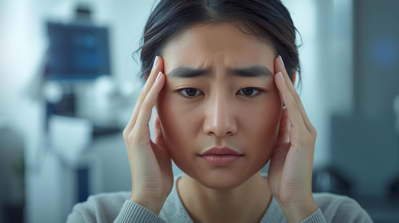 Produce An Image Of A Patient In A Clinical Setting Relating To Migraine